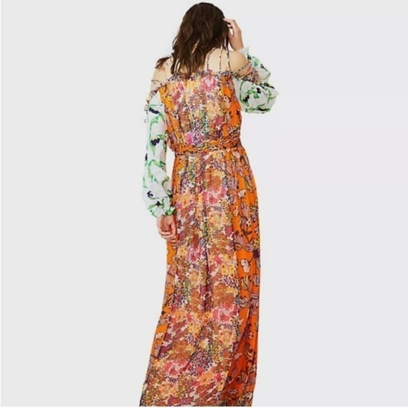 NWT Tory Burch Runway Collection Shasta Floral Dress Sz 4 - Picture 6 of 16